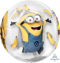 Anagram Despicable Me Minion 16" Orbz Foil Balloon