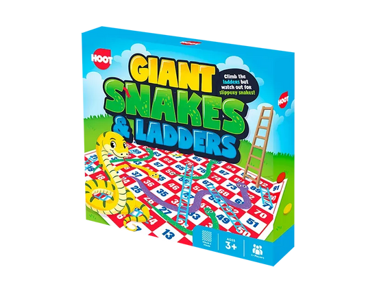 Giant Snakes & Ladders 90x90cm