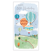 Prelude 6 Pack Cards C55 Birthday Age 80