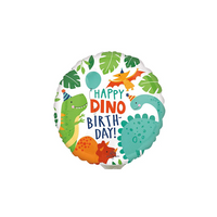Dinomite Birthday Party 9" Foil Balloon