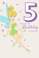Hallmark 6 Pack Cards C32 Birthday Tinkerbell