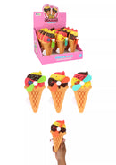 Ice Cream Manual Hand Fan (Colour May Vary)