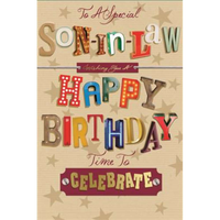 Simon Elvin C75 Birthday Son-In-Law 6pk