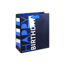 Eurowrap 6 Pack Gift Bag Navy Birthday Medium