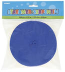 Unique Party 81ft Royal Blue Crepe Streamer