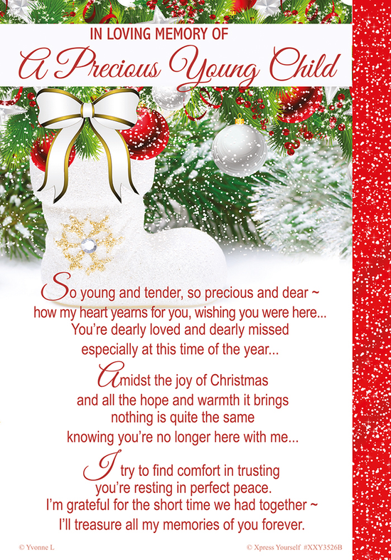 Xpress Yourself Memorial Christmas Young Child 6pk