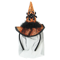 Witches Hat Headband 32cm (Colour May Vary)