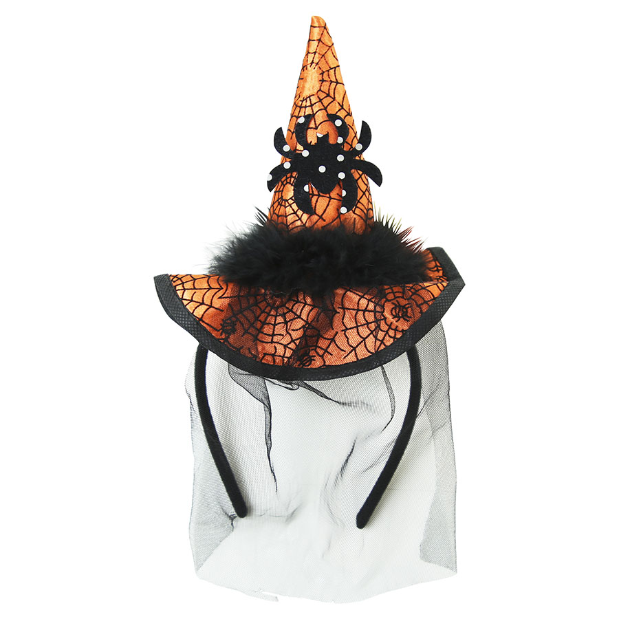 Witches Hat Headband 32cm (Colour May Vary)