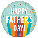Anagram Father's Day Stripes 18" Foil Balloon
