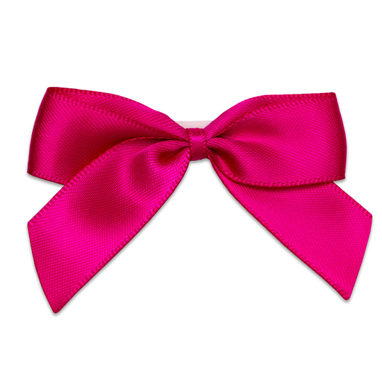 Italian Options 12 Pack Ribbon Bows Cerise 5cm