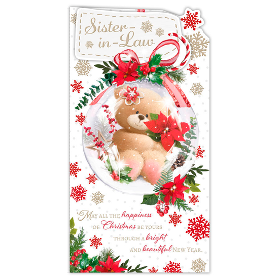 Prelude 6 Pack Cards C55 Christmas Sister-In-Law