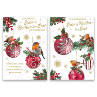 Poppyhill C50 Christmas Sister & BIL 12pk