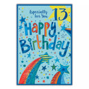 Simon Elvin C50 Birthday Age 13 6pk