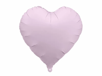 PartyDeco Foil Balloon Matte Purple Heart 18