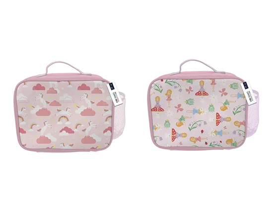 Lunch Bag Unicorn/Fairy 23x28x9cm 2pk