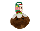 Gem Imports Dog Toy Plush Christmas Pudding