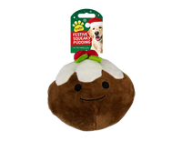Gem Imports Dog Toy Plush Christmas Pudding