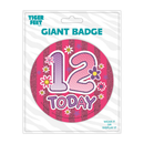 Big Badges Age 12 Female 6pk