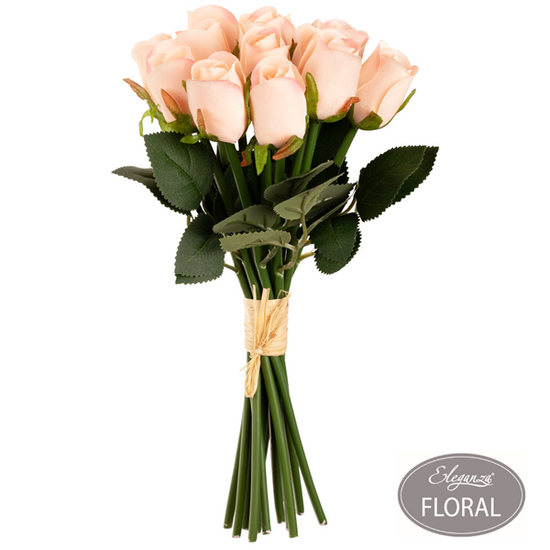 Eleganza Beatrice Rose Champagne 15 Bud Bunch
