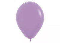 Sempertex 12-pack latex balloons in Lilac color, 12-inch size, ideal for decorating and party decor.