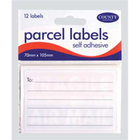 Parcel Labels 70 x 105mm