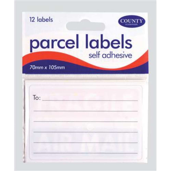 Parcel Labels 70 x 105mm
