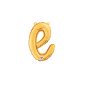 Grabo Foil Balloon Gold 14" Letter E