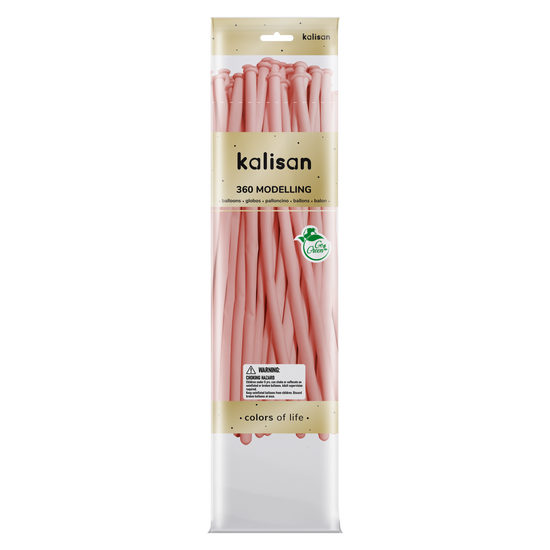 Kalisan 50 Pack Nozzle Up Macaron Pink 360