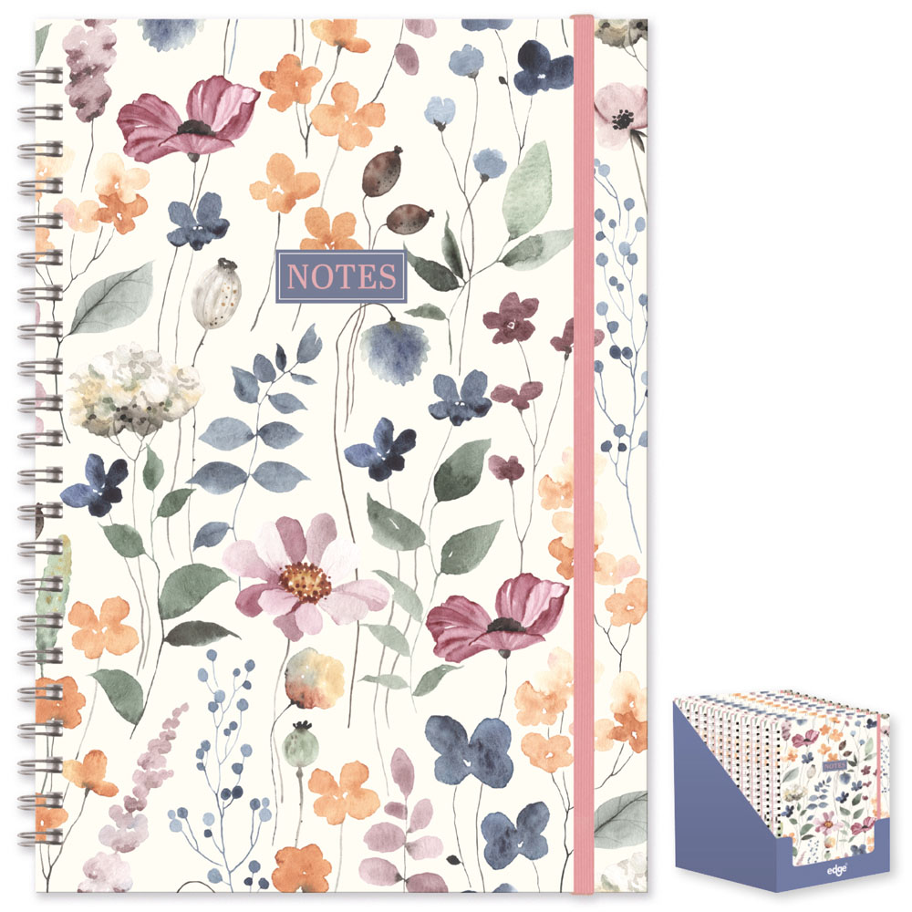 IG Design Group Notebook Twin Wiro Wild Bloom A4