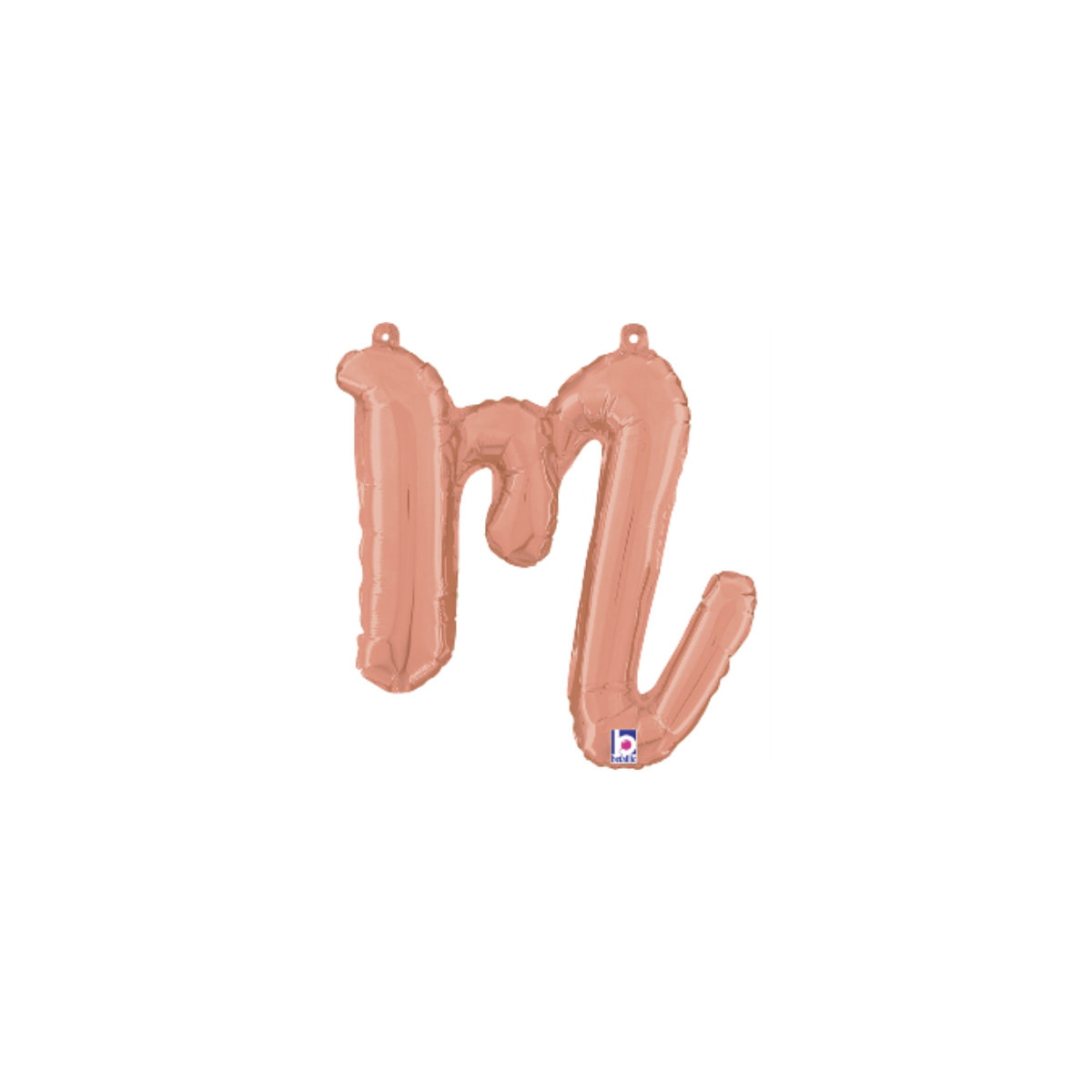 Grabo Foil Balloon Rose Gold 14" Letter M