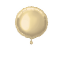 Unique Foil Balloon Gold Round 18