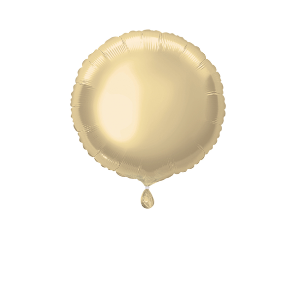 Unique Foil Balloon Gold Round 18