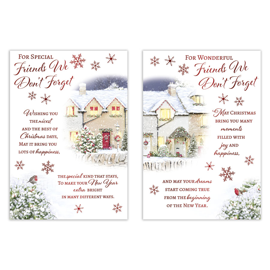 Poppyhill C50 Christmas Friends 12pk