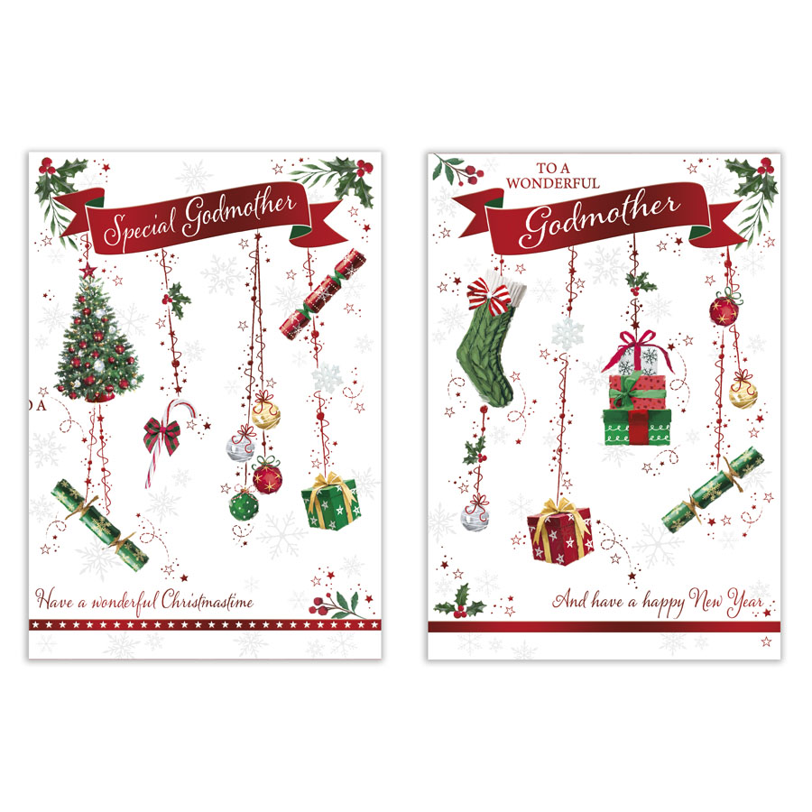 Poppyhill 12 Pack Cards C50 Christmas Godmother