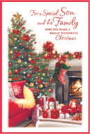 Simon Elvin C75 Christmas Son & Family 6pk