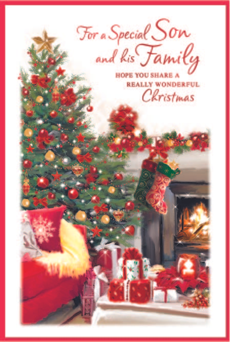 Simon Elvin C75 Christmas Son & Family 6pk