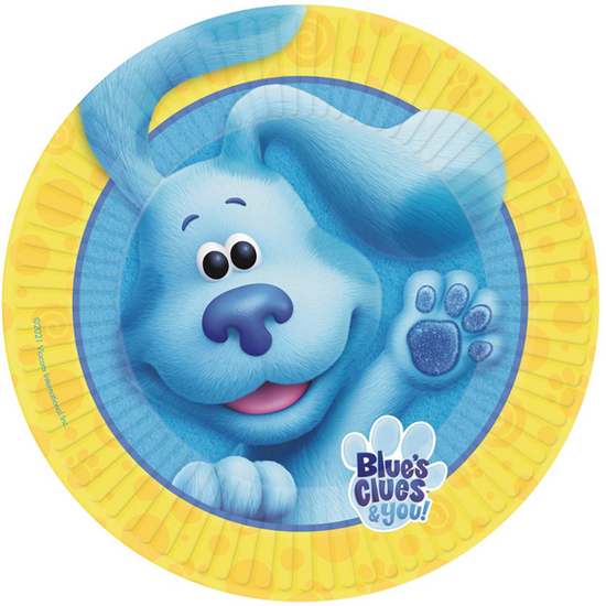 Amscan 8 Pack Plates Blue's Clues 9