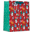 Partisan 6 Pack Gift Bag Xmas Kittens Large
