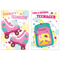 Poppyhill C50 Birthday Teenager 12pk