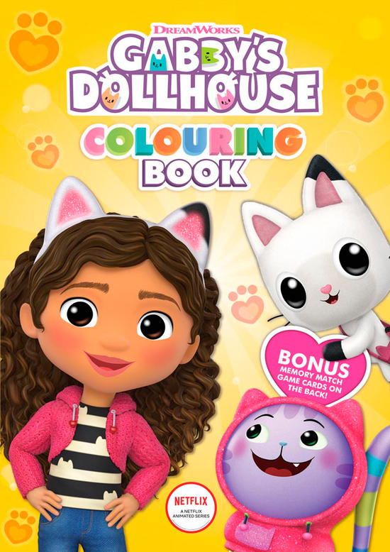 Colouring Book Gabby's Dollhouse