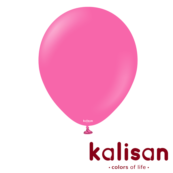 Kalisan Standard Fuchsia 18" Latex Balloons 25pk