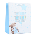 Tiger Feet Gift Bag Little Star Boy Large 6pk
