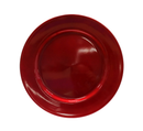 Uncle Bills Plate Glitter Red 33cm