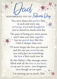 Regal 6 Pack Cards S2 Dad Memorial