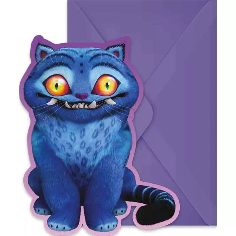 KPop Demon Hunters Invitations & Envelopes 6pk