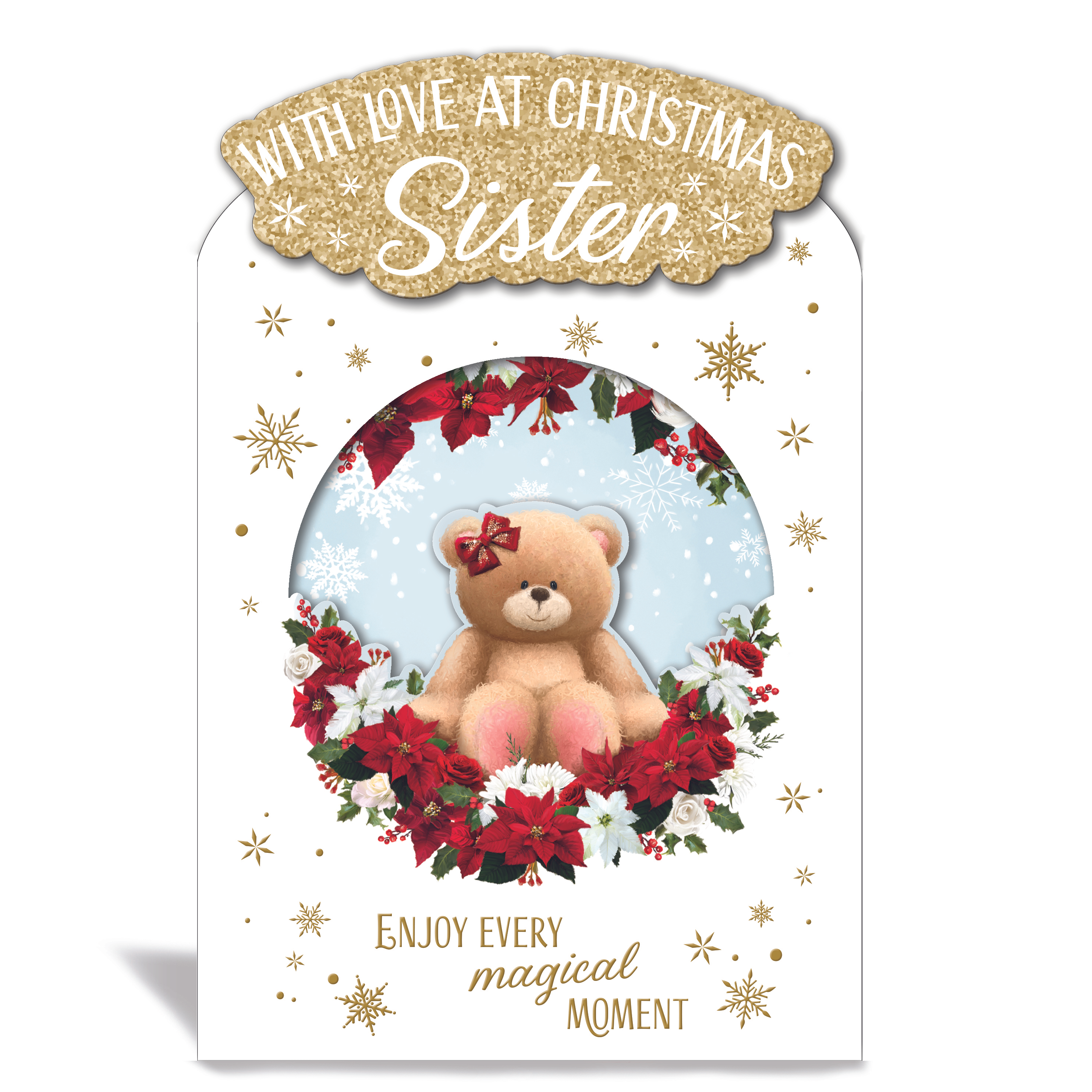 Prelude 6 Pack Cards C75 Christmas Sister Cute