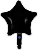 Oaktree Black Star 9" Foil Balloon (Loose)