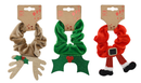 Christmas Velvet Scrunchie 48pk