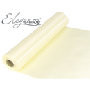 Eleganza Fabric Roll Satin Ivory 20m