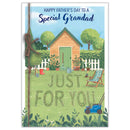 Set of six Prelude Father's Day Grandad greeting cards featuring colorful designs and heartfelt messages.
